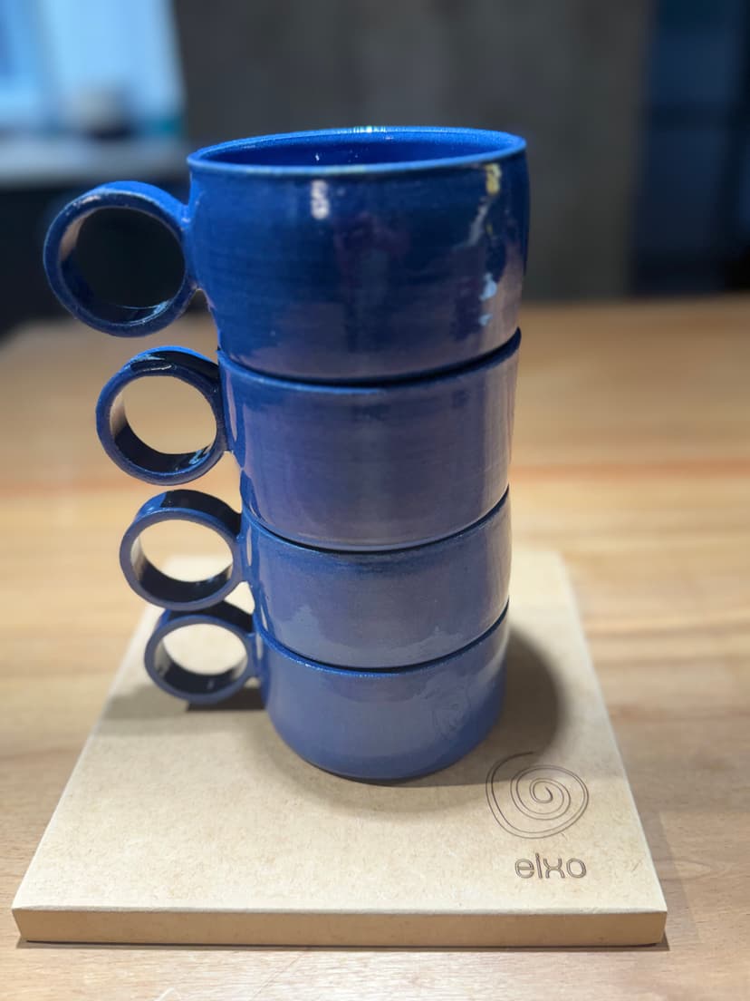 Caneca azul